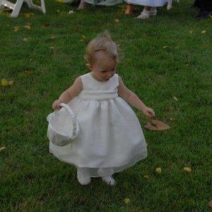 Forever Yours LIKE NEW FLOWER GIRL DRESS